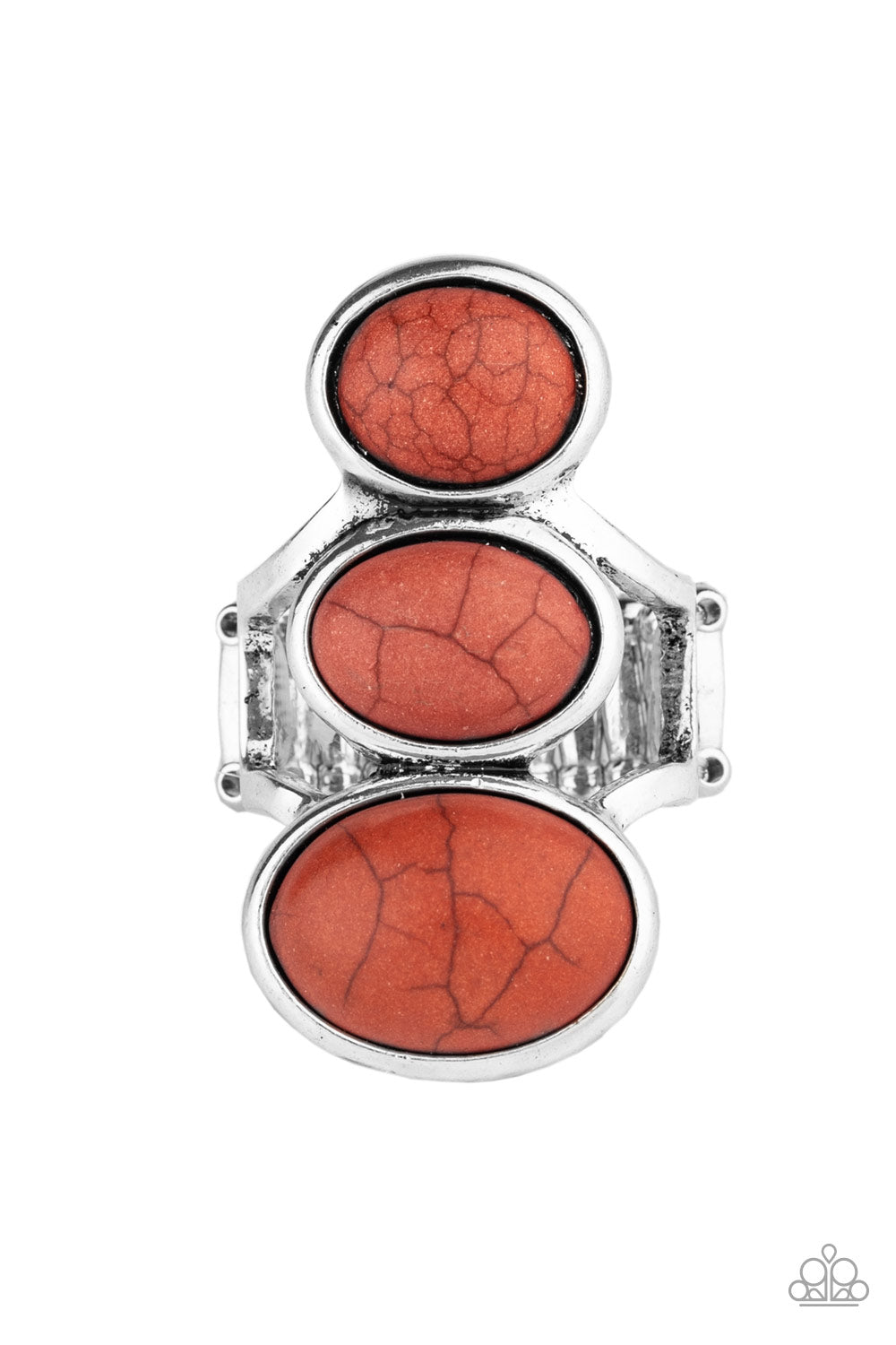 Brown Cracklestone Ring - EMP Exclusive