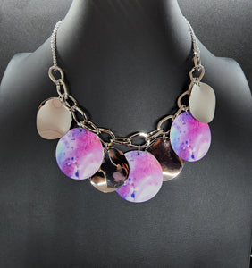 Tie Dye Drama - Multi Necklace
