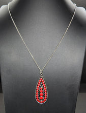 Load image into Gallery viewer, Tiki Tease Red Necklace
