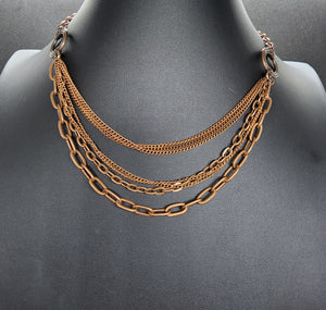 Chains of Command - Copper Necklace