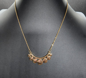 Melodic Metallics - Gold Necklace