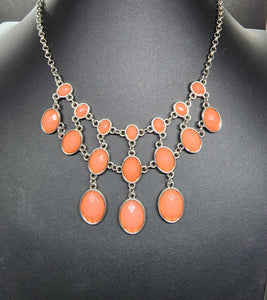 Mermaid Marmalade  - Orange Necklace