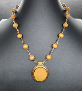 Soulful Sunrise - Gold Necklace