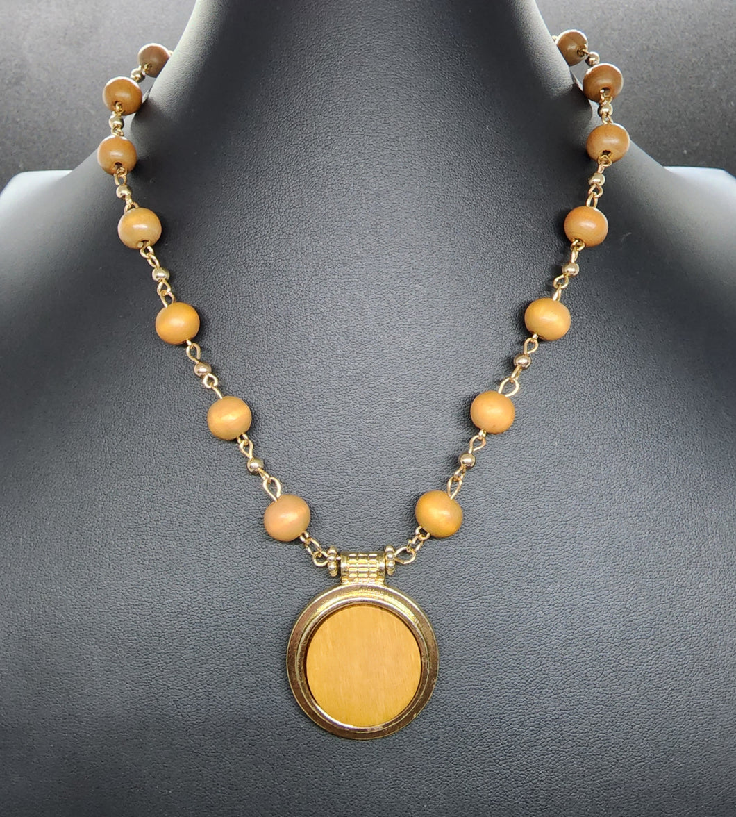 Soulful Sunrise - Gold Necklace