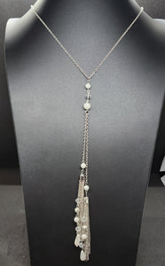Silver and Pearl Necklace