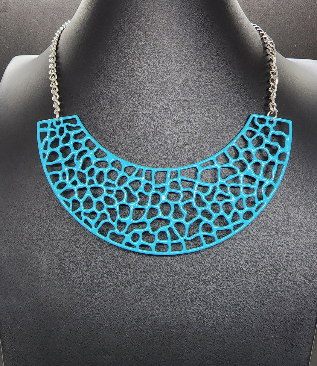 Powerful Prowl - Blue Necklace