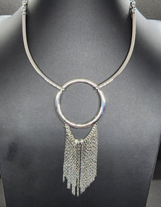 Pharaoh Paradise - Silver Necklace