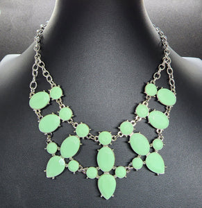 Green and Silver Necklace