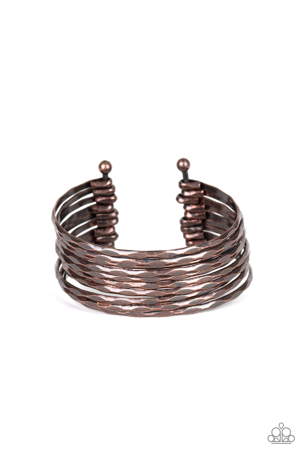 Stacked Shimmer - Copper