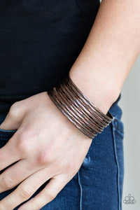 Stacked Shimmer - Copper