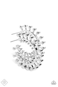 Silver Hoop Earring