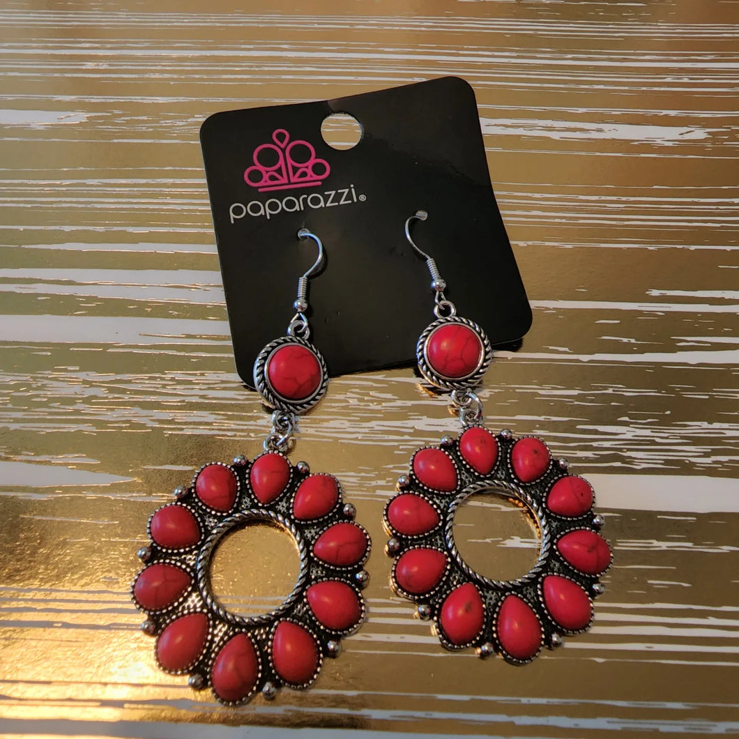 Back at the Ranch - Red earring